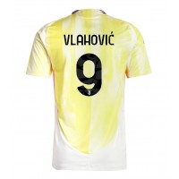 Camisa de time de futebol Juventus Dusan Vlahovic #9 Replicas 2º Equipamento 2024-25 Manga Curta